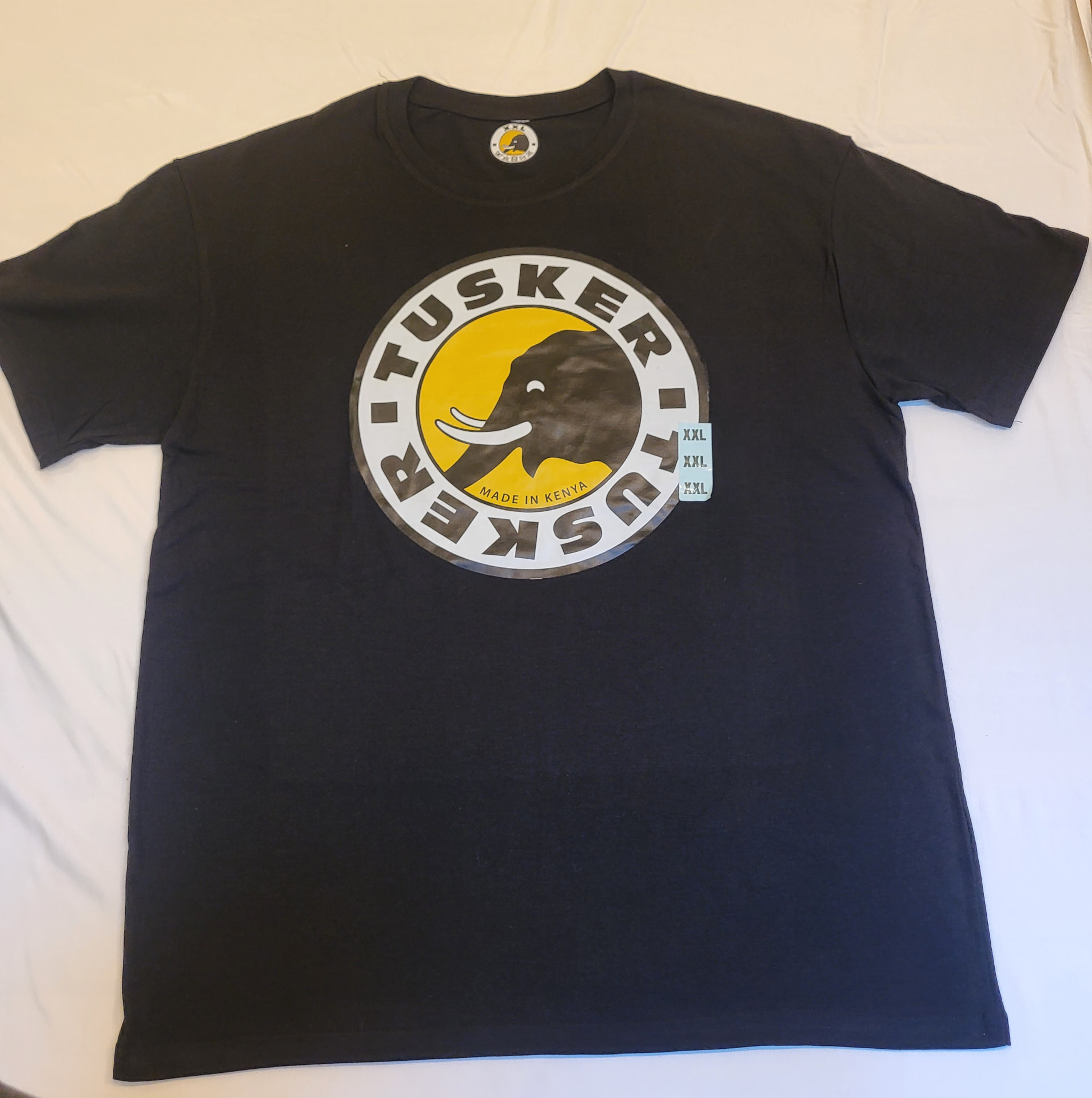 Tusker T-Shirt — Black, XXL